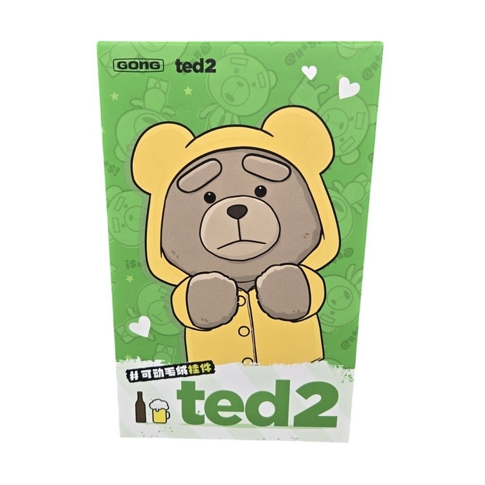 Authentic Pop Mart Ted 2 Teddy Bear Action‎ Plush Pendant Blind Box New